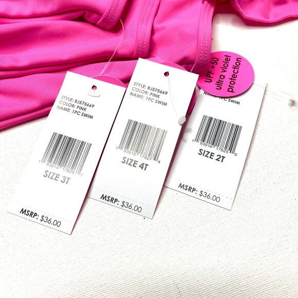 Betsey Johnson Sequin Unicorn Swimsuit Sz 2T - Picture 9 of 9